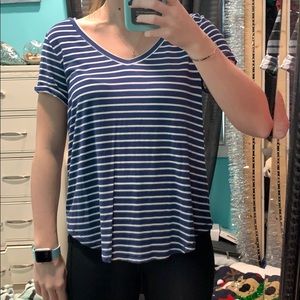 Soft and sexy striped tee